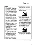 Preview for 5 page of KitchenAid Thermal-Convection KGRT507B Use And Care Manual