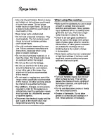 Preview for 6 page of KitchenAid Thermal-Convection KGRT507B Use And Care Manual