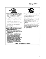 Preview for 7 page of KitchenAid Thermal-Convection KGRT507B Use And Care Manual