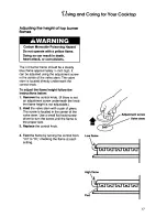 Preview for 17 page of KitchenAid Thermal-Convection KGRT507B Use And Care Manual