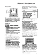 Preview for 31 page of KitchenAid Thermal-Convection KGRT507B Use And Care Manual