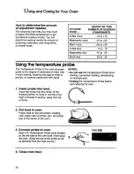 Preview for 34 page of KitchenAid Thermal-Convection KGRT507B Use And Care Manual