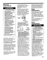 Preview for 3 page of KitchenAid Undercounter Dishwasher 4171206 Installation Instructions Manual