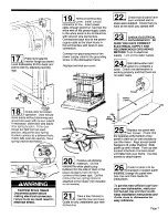 Preview for 7 page of KitchenAid Undercounter Dishwasher 4171206 Installation Instructions Manual