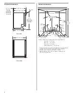 Preview for 4 page of KitchenAid Undercounter Dishwasher 8573157 Installation Instructions Manual