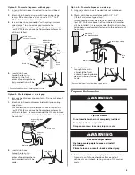 Preview for 9 page of KitchenAid Undercounter Dishwasher 8573157 Installation Instructions Manual