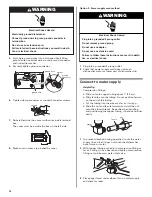 Preview for 14 page of KitchenAid Undercounter Dishwasher 8573157 Installation Instructions Manual