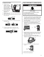 Preview for 15 page of KitchenAid Undercounter Dishwasher 8573157 Installation Instructions Manual