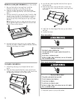 Preview for 16 page of KitchenAid Undercounter Dishwasher 8573157 Installation Instructions Manual