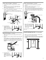 Предварительный просмотр 9 страницы KitchenAid Undercounter Dishwasher W10078153A Installation Instructions Manual