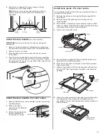 Предварительный просмотр 11 страницы KitchenAid Undercounter Dishwasher W10078153A Installation Instructions Manual
