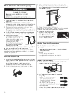 Предварительный просмотр 16 страницы KitchenAid Undercounter Dishwasher W10078153A Installation Instructions Manual