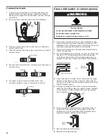 Preview for 18 page of KitchenAid Undercounter Dishwasher W10078153A Installation Instructions Manual