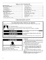 Предварительный просмотр 2 страницы KitchenAid UNDERCOUNTER DISHWASHER Installation Instructions Manual