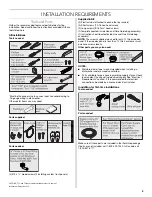 Preview for 3 page of KitchenAid UNDERCOUNTER DISHWASHER Installation Instructions Manual