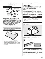 Preview for 15 page of KitchenAid UNDERCOUNTER DISHWASHER Installation Instructions Manual