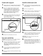 Preview for 4 page of KitchenAid undermount Sinks Installation Instructions Manual