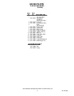 Preview for 2 page of KitchenAid UXG7480VDS0 Parts List