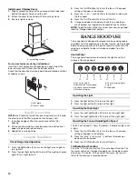 Preview for 10 page of KitchenAid W10029780 Installation Instructions And Use & Care Manual