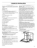 Preview for 17 page of KitchenAid W10029780 Installation Instructions And Use & Care Manual