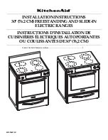 Preview for 1 page of KitchenAid W10113902A Installation Instructions Manual