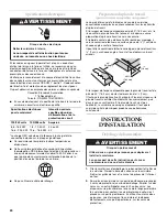 Preview for 20 page of KitchenAid W10113902A Installation Instructions Manual