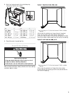 Preview for 9 page of KitchenAid W10118037B Installation Instructions Manual