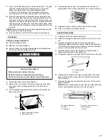 Preview for 11 page of KitchenAid W10136912C Use And Care Manual