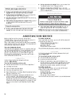 Preview for 14 page of KitchenAid W10136912C Use And Care Manual