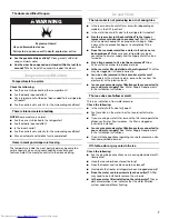 Preview for 7 page of KitchenAid W10162462A User Instructions