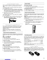 Preview for 15 page of KitchenAid W10187310A Use And Care Manual