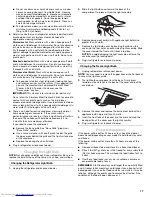 Preview for 17 page of KitchenAid W10187310A Use And Care Manual