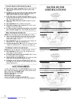 Preview for 12 page of KitchenAid W10206412A User Instructions