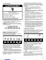 Preview for 37 page of KitchenAid W10206412A User Instructions