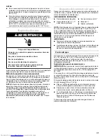 Preview for 21 page of KitchenAid W10213162A User Instructions