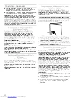 Preview for 42 page of KitchenAid W10213162A User Instructions