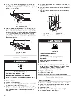 Preview for 12 page of KitchenAid W10267109C Installation Instructions And Use & Care Manual