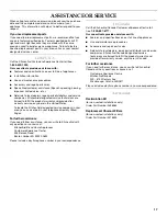 Preview for 17 page of KitchenAid W10267109C Installation Instructions And Use & Care Manual