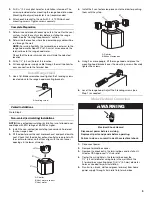 Preview for 9 page of KitchenAid W10268948C Installation Instructions And Use & Care Manual