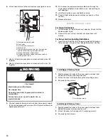 Preview for 10 page of KitchenAid W10268948C Installation Instructions And Use & Care Manual