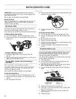 Preview for 12 page of KitchenAid W10268948C Installation Instructions And Use & Care Manual