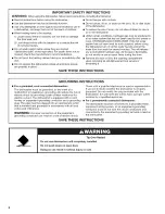 Preview for 2 page of KitchenAid w10300233a User Instructions