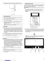 Предварительный просмотр 11 страницы KitchenAid W10390411A User Instructions