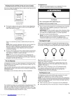 Предварительный просмотр 13 страницы KitchenAid W10390411A User Instructions