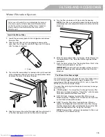 Preview for 15 page of KitchenAid W10417002A Use & Care Manual