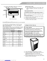 Preview for 17 page of KitchenAid W10417002A Use & Care Manual