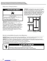 Preview for 46 page of KitchenAid W10417002A Use & Care Manual