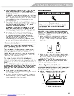 Preview for 65 page of KitchenAid W10417002A Use & Care Manual