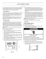 Preview for 18 page of KitchenAid W10515654B Use & Care Manual