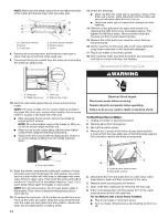 Preview for 14 page of KitchenAid W10515677B Use & Care Manual